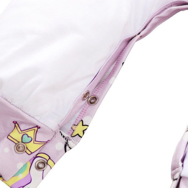 Cartoon Print Kids Girls Romper Autumn Long Sleeve O neck Baby Jumpsuit 2020 Cute Toddler Fall Clothing for Girls D30 - Vimost Shop