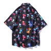 Cartoon Print Shirt Hawaiian Casual Beach Shirts Summer Hip Hop Street Short Sleeve Tops Tees Korean Shirt - Vimost Shop