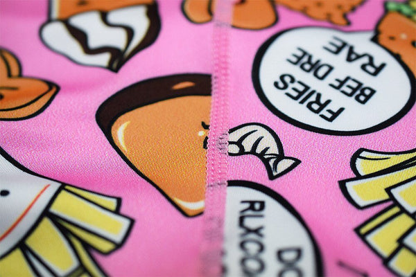 Cartoon Print Yoga Fitness Suits Tank Crop Top High Waist Pants Sportswear Fitness Tracksuit Running Sports Gym Workout Clothes - Vimost Shop