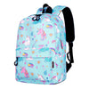 Cartoon Rainbow Unicorn Design Water Repellent Backpack - Vimost Shop