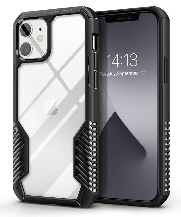 Case for iPhone 12 Mini 5.4 Inch Vanguard Armor Designed Durable Drop Protection Shockproof Phone Case for iPhone 12 Mini - Vimost Shop