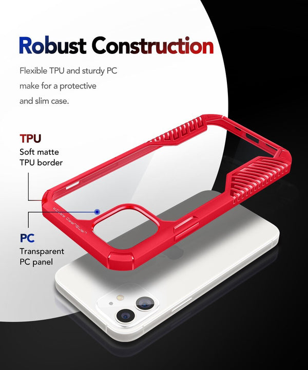 Case for iPhone 12 Mini 5.4 Inch Vanguard Armor Designed Durable Drop Protection Shockproof Phone Case for iPhone 12 Mini - Vimost Shop