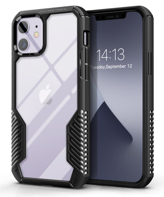 Case for iPhone 12 Pro/12 Case Vanguard Armor Designed Shockproof Drop Protection Cover Case for iPhone 12/12 Pro 6.1Inch - Vimost Shop