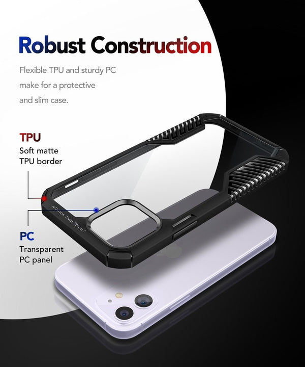 Case for iPhone 12 Pro/12 Case Vanguard Armor Designed Shockproof Drop Protection Cover Case for iPhone 12/12 Pro 6.1Inch - Vimost Shop