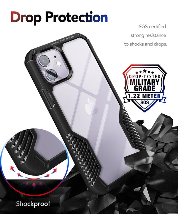 Case for iPhone 12 Pro/12 Case Vanguard Armor Designed Shockproof Drop Protection Cover Case for iPhone 12/12 Pro 6.1Inch - Vimost Shop