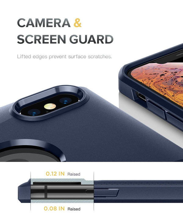 Case For iPhone Xs Max Case Anti-Slip Slim Shockproof Drop Protection Hybrid Matte Soft Phone Cover for iPhone Xs Max - Vimost Shop