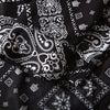 Cashew Flowers Print Shirt Mens Casual Loose Hip Hop Black Tops Long Sleeve Hawaiian Shirt Camisas Korean - Vimost Shop
