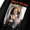 Casual Funny Mona Lisa Smoking Print Yellow Hoodies Tops Hip Hop Sweatshirts Pullover Hooded Streetwear Fleece Hoodie - Vimost Shop