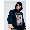 Casual Funny Mona Lisa Smoking Print Yellow Hoodies Tops Hip Hop Sweatshirts Pullover Hooded Streetwear Fleece Hoodie - Vimost Shop