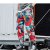 Casual Male Streetwear Harem Pants Men Joggers Elastic Waist Ankle-length Pant Sweatpants Print Beach Pants Loose - Vimost Shop
