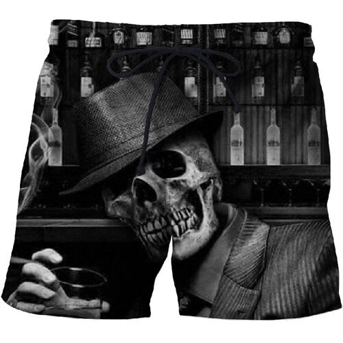 Casual Printed Beach Shorts Masculino Men 3d Streetwear Board Shorts Plage Quick Dry Shorts Funny Swimwear DropShip - Vimost Shop