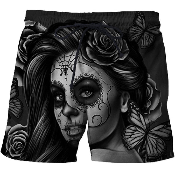 Casual Printed Beach Shorts Masculino Men 3d Streetwear Board Shorts Plage Quick Dry Shorts Funny Swimwear DropShip - Vimost Shop