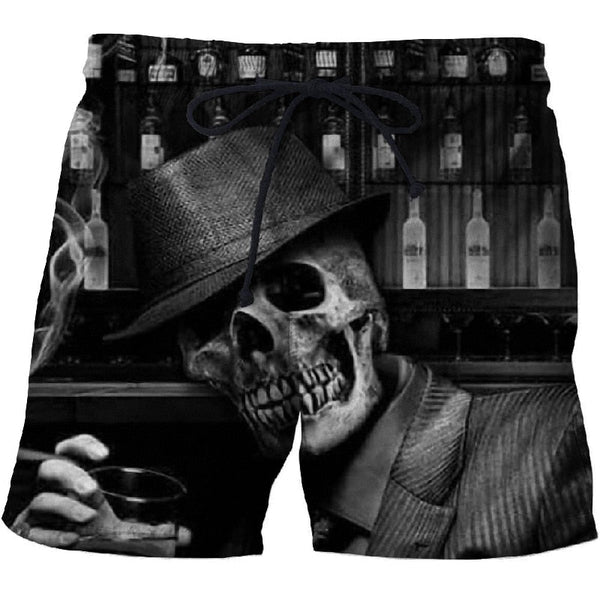 Casual Printed Beach Shorts Masculino Men 3d Streetwear Board Shorts Plage Quick Dry Shorts Funny Swimwear DropShip - Vimost Shop