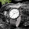 Casual Quartz Watches Men's Fabric Slim Ultra Thin Simple Analog Japan Quartz Wristwatches Unisex Clock Male - Vimost Shop