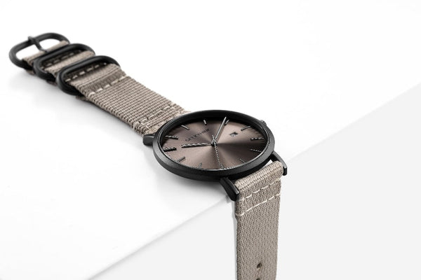 Casual Quartz Watches Men's Fabric Slim Ultra Thin Simple Analog Japan Quartz Wristwatches Unisex Clock Male - Vimost Shop