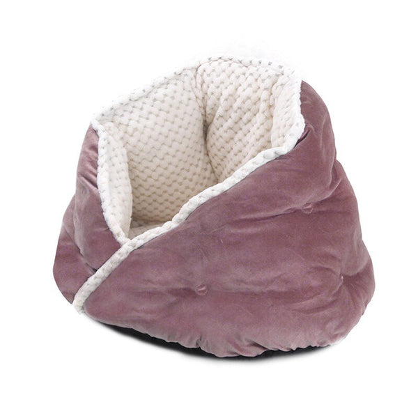 Cat Bed Soft Comfortable Pet Basket Warm Triangular Cat House Puppy Kennel Pet Sleeping Nest Cave for Dogs Cats Pets Supplies - Vimost Shop