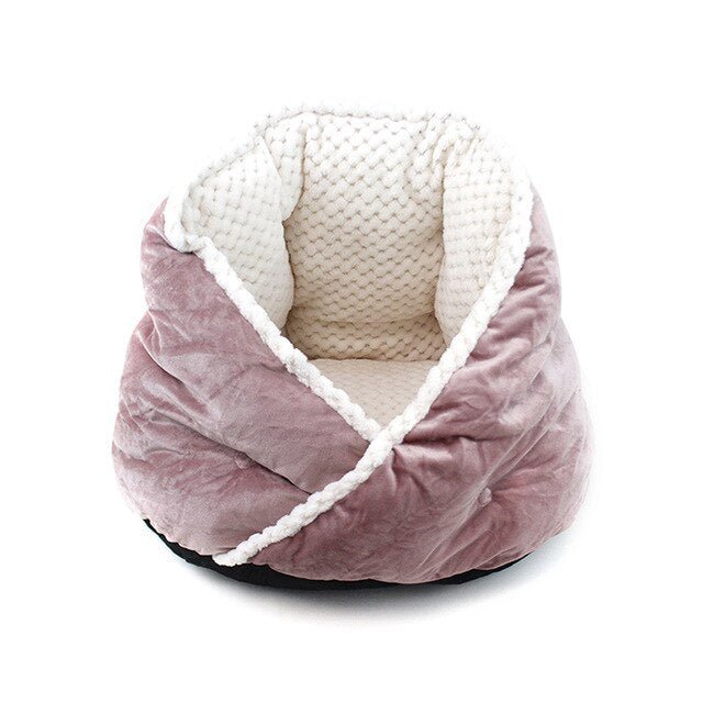Cat Bed Soft Comfortable Pet Basket Warm Triangular Cat House Puppy Kennel Pet Sleeping Nest Cave for Dogs Cats Pets Supplies - Vimost Shop
