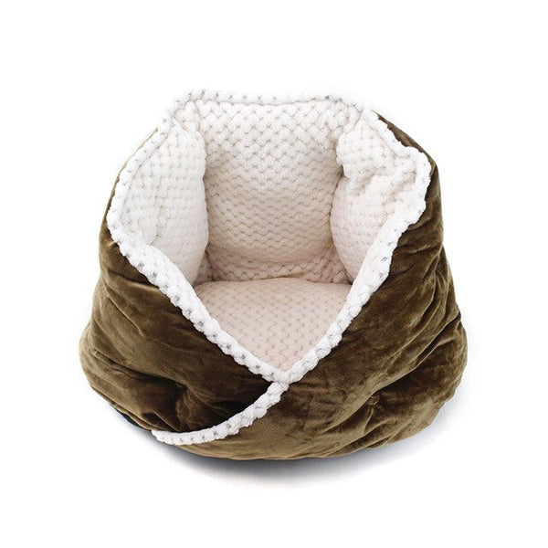 Cat Bed Soft Comfortable Pet Basket Warm Triangular Cat House Puppy Kennel Pet Sleeping Nest Cave for Dogs Cats Pets Supplies - Vimost Shop