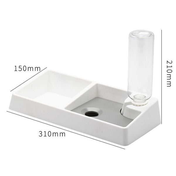 Cat Bowl Dog Water Feeder Bowl Cat Kitten Drinking Fountain Food Dish Pet Bowl Goods Automatic Water Feeder for Cat Dog - Vimost Shop