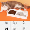 Cat Bowl Dog Water Feeder Bowl Cat Kitten Drinking Fountain Food Dish Pet Bowl Goods Automatic Water Feeder for Cat Dog - Vimost Shop