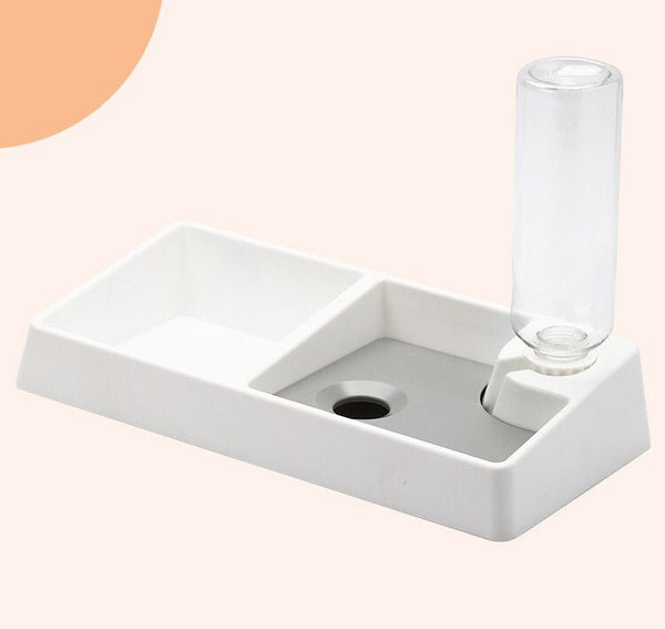 Cat Bowl Dog Water Feeder Bowl Cat Kitten Drinking Fountain Food Dish Pet Bowl Goods Automatic Water Feeder for Cat Dog - Vimost Shop