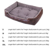 Cat Dog Bed Winter Warm Pet Sofa Waterproof Leather Kennel House Removable Mat For Small Medium Large Dogs Pets Sleeping Beds - Vimost Shop