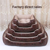 Cat Dog Bed Winter Warm Pet Sofa Waterproof Leather Kennel House Removable Mat For Small Medium Large Dogs Pets Sleeping Beds - Vimost Shop