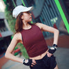 Chic Back Open Yoga Fitness Crop Top Women - Vimost Shop