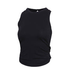 Chic Back Open Yoga Fitness Crop Top Women