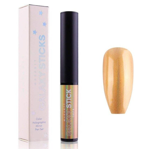 Chrome Nail Powder Pen Holographic Nail Powder 3 Colors Air Cushion Pen Mirror Effect Nail Art DIY Gel - Vimost Shop