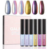 Chrome Nail Powder Pen Holographic Nail Powder 3 Colors Air Cushion Pen Mirror Effect Nail Art DIY Gel - Vimost Shop