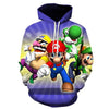Classic Cartoon Mario Bros 3D Print Jacket Men/Women Casual Streetwear Hoodie Man Cute Clothes Sweat Pour Homme Harajuku - Vimost Shop
