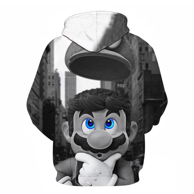 Classic Cartoon Mario Bros 3D Print Jacket Men/Women Casual Streetwear Hoodie Man Cute Clothes Sweat Pour Homme Harajuku - Vimost Shop