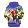 Classic Cartoon Mario Bros 3D Print Jacket Men/Women Casual Streetwear Hoodie Man Cute Clothes Sweat Pour Homme Harajuku - Vimost Shop