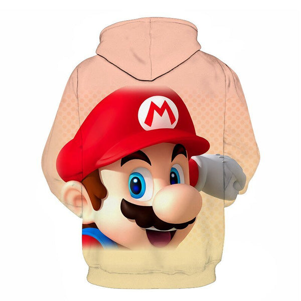 Classic Cartoon Mario Bros 3D Print Jacket Men/Women Casual Streetwear Hoodie Man Cute Clothes Sweat Pour Homme Harajuku - Vimost Shop