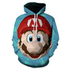 Classic Cartoon Mario Bros 3D Print Jacket Men/Women Casual Streetwear Hoodie Man Cute Clothes Sweat Pour Homme Harajuku - Vimost Shop