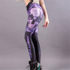 Classic Skull Printed Women Leggings Fitness Gothic Purple Mist Ankle Pants Sexy Workout Leggins Middle Waist - Vimost Shop