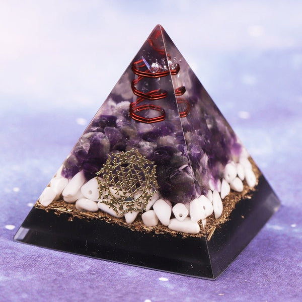 Clear Quartz Energy Point Emf Protection Reiki Charged Energy Generator Chakra Healing Meditation Spiritual Enhance Decor - Vimost Shop