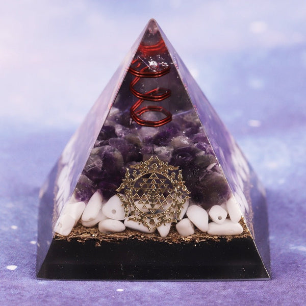 Clear Quartz Energy Point Emf Protection Reiki Charged Energy Generator Chakra Healing Meditation Spiritual Enhance Decor - Vimost Shop