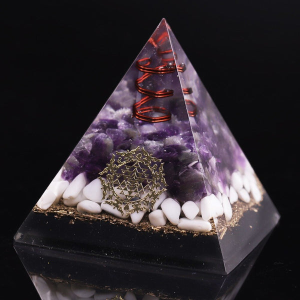 Clear Quartz Energy Point Emf Protection Reiki Charged Energy Generator Chakra Healing Meditation Spiritual Enhance Decor - Vimost Shop