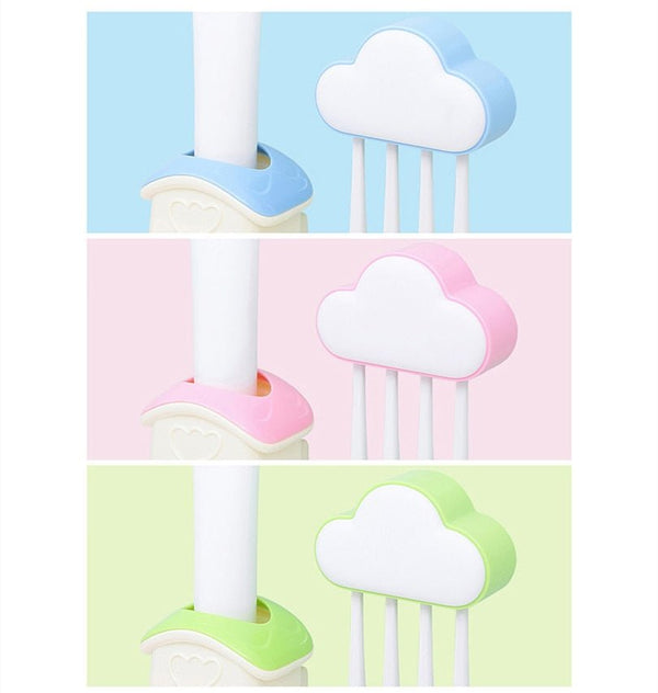 Cloud Toothbrush Holder Multifunction Toothpaste Toothbrush Storage Bathroom Accessories Child Convenient Toothpaste Dispenser - Vimost Shop