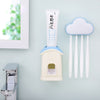 Cloud Toothbrush Holder Multifunction Toothpaste Toothbrush Storage Bathroom Accessories Child Convenient Toothpaste Dispenser - Vimost Shop