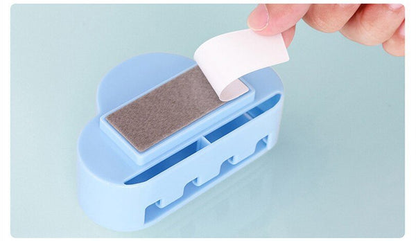Cloud Toothbrush Holder Multifunction Toothpaste Toothbrush Storage Bathroom Accessories Child Convenient Toothpaste Dispenser - Vimost Shop
