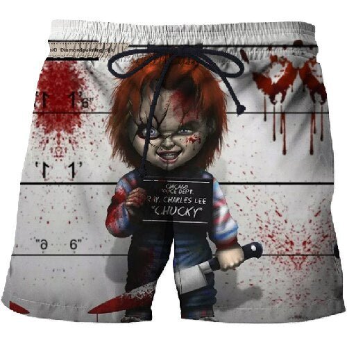 Clown mouth 3d Printed Beach Shorts Men Shorts 3d Shorts Plage Summer Swimwear Quick Dry Pants Board Shorts Drop Ship - Vimost Shop