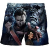 Clown mouth 3d Printed Beach Shorts Men Shorts 3d Shorts Plage Summer Swimwear Quick Dry Pants Board Shorts Drop Ship - Vimost Shop