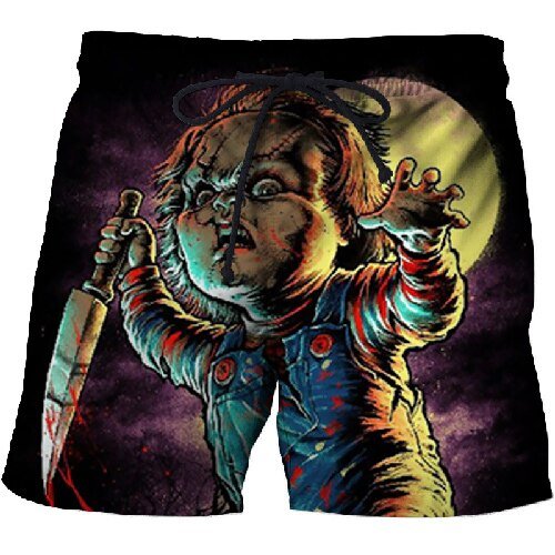Clown mouth 3d Printed Beach Shorts Men Shorts 3d Shorts Plage Summer Swimwear Quick Dry Pants Board Shorts Drop Ship - Vimost Shop