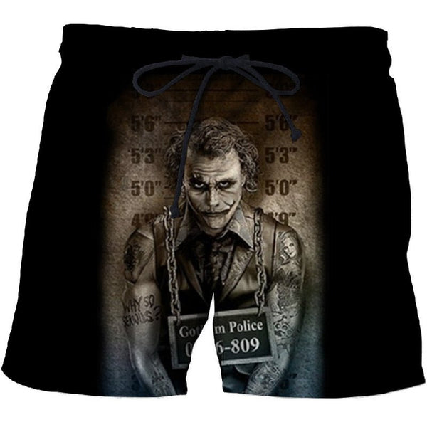 Clown mouth 3d Printed Beach Shorts Men Shorts 3d Shorts Plage Summer Swimwear Quick Dry Pants Board Shorts Drop Ship - Vimost Shop