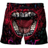 Clown mouth 3d Printed Beach Shorts Men Shorts 3d Shorts Plage Summer Swimwear Quick Dry Pants Board Shorts Drop Ship - Vimost Shop