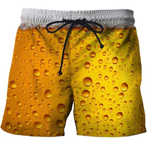 Cola bubble Printed Beach Shorts Men Board Shorts 3d Homme Men Short Plage Brand Quick Dry Swimwear Drop Ship - Vimost Shop