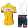 Colombia Cycling Jersey 9D Set MTB Uniform Bicycle Clothing Ropa Ciclismo Mens Quick Dry Bike Wear Short Maillot Culotte - Vimost Shop